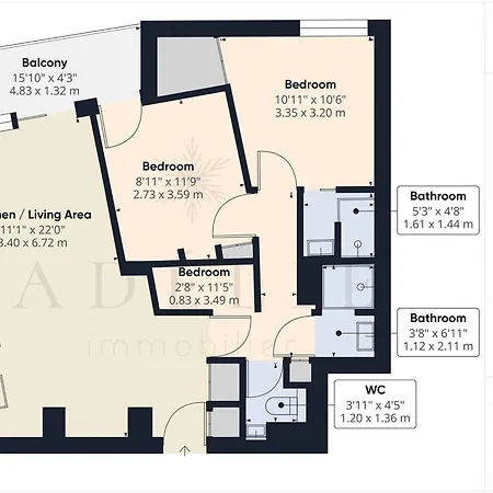 Apartamento Neuf 3 Pieces, 6 Pers, Proche Pistes La Rosiere - Fr-1-398-675 Montvalezan
